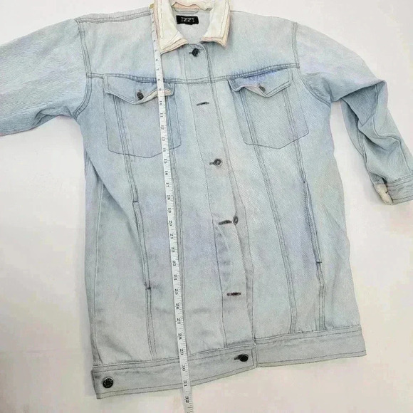 Vintage 90s IZZY Corduroy Denim Jean Jacket - S - Picture 10 of 11